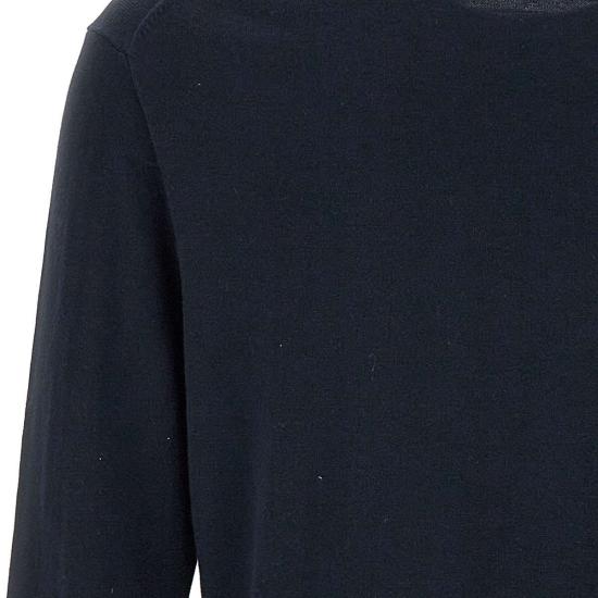 25SS 폴로 랄프로렌 포니 로고 자수 피마 코튼 스웨터 710684957 001 Blue - POLO RALPH LAUREN