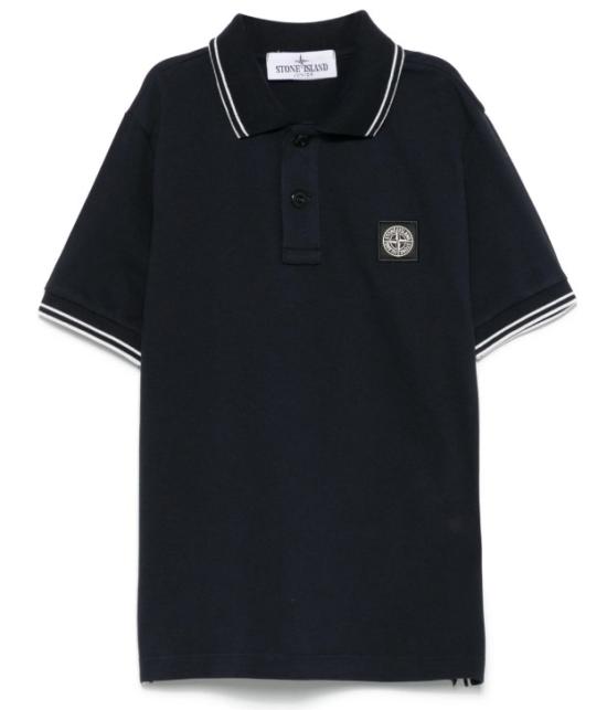 25SS [주니어] 스톤 아일랜드 폴로 셔츠 K1S162200001 S0018V0020 Blue