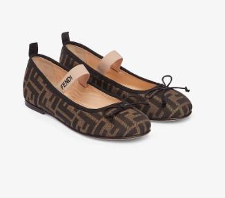 24FW [주니어] 펜디 레이스업 슈즈 JFR376 AQ75F1NJB - FENDI