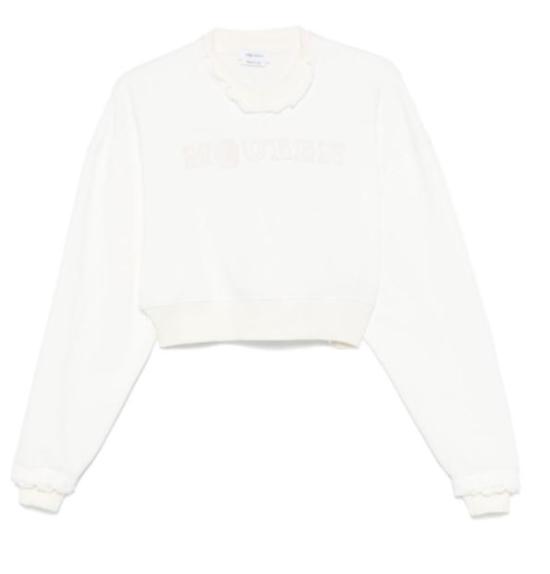 25SS 알렉산더 맥퀸 긴팔 티셔츠 815584 QLAD89000 - ALEXANDER MCQUEEN