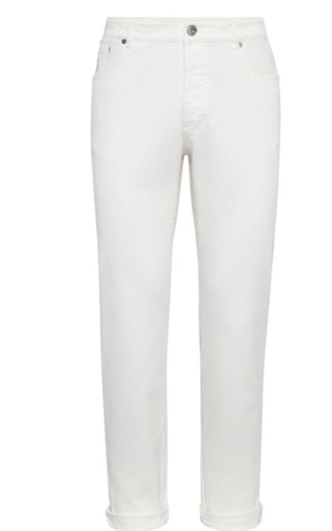 24FW 브루넬로 쿠치넬리 스트레이트 팬츠 M277PD3210 C7210