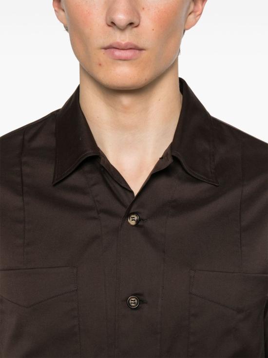 25SS 브루넬로 쿠치넬리 긴팔 셔츠 MW6040648 C4426 - BRUNELLO CUCINELLI