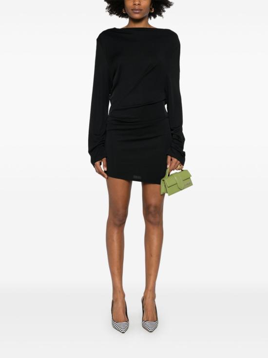 25SS 자크뮈스 숏 원피스 25E251DR240 1026990 Black - JACQUEMUS