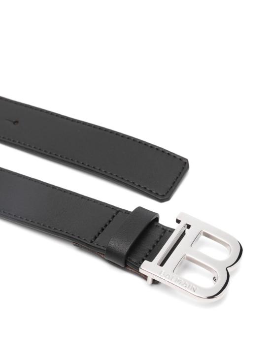 25SS [키즈] 발망 벨트 BV0P41 Z1371 930AG Black - BALMAIN