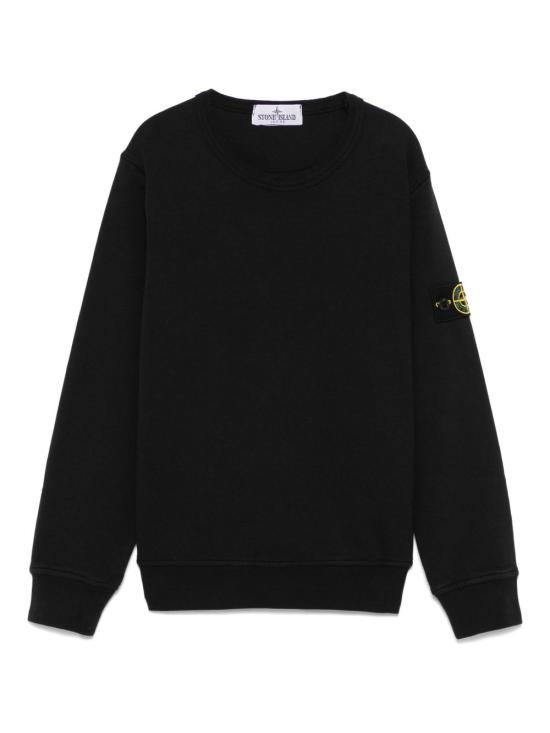 25SS [키즈] 스톤 아일랜드 트레이닝 상의 K1S166100011 S0040V0029 Black - STONE ISLAND