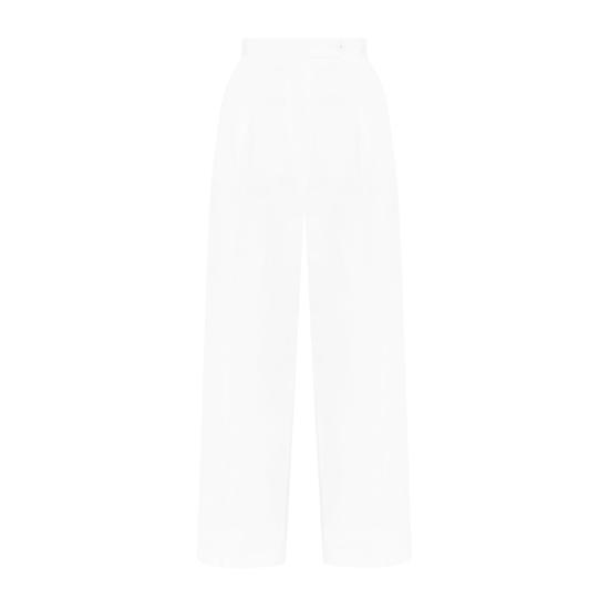 25SS 지방시 스트레이트 팬츠 BW515714X0 100 WHITE