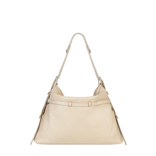25SS 지방시 레더 미디움 부아유 백 BB50SSB1Q7 257 NATURAL BEIGE - GIVENCHY