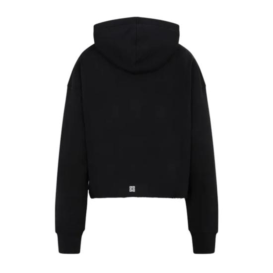 25SS 지방시 후드 티셔츠 BWJ03M3YAC 001 BLACK - GIVENCHY