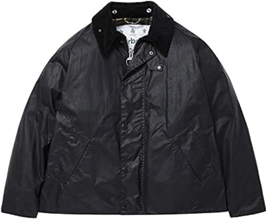 26SS 바버 TRANSPORT 트랜스포트 왁스 재킷 MWX1678 BK91 BLACK DOM