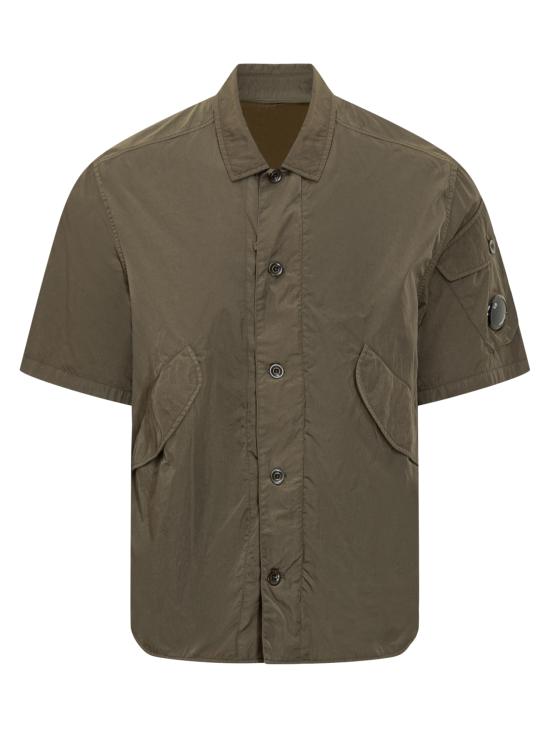 25SS 씨피 컴퍼니 폴로 티셔츠 18CMOS035A005904G683 IVY GREEN DOM