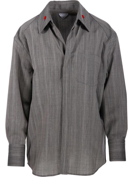 25SS 보테가베네타 셔츠 819885 V5C50 1649 VULCANO BEAN MELANGE