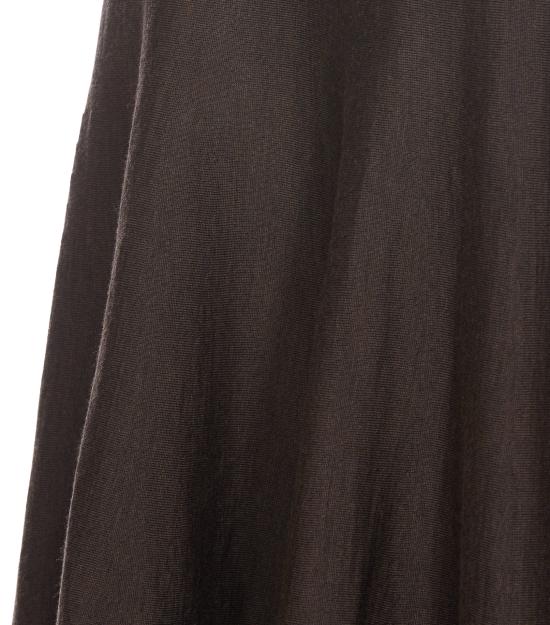 25SS 케이트 미디 스커트 9656511 393 Brown - KHAITE