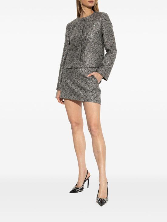 25SS 구찌 숏 스커트 808246 GREY - GUCCI