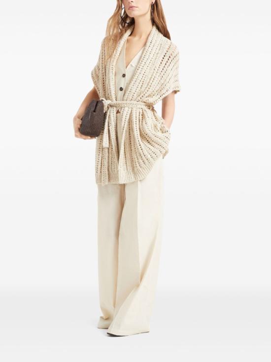 25SS 브루넬로 쿠치넬리 가디건 MEA393106 BEIGE - BRUNELLO CUCINELLI