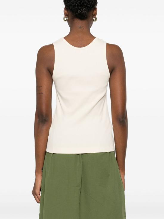 25SS 메종키츠네 민소매 티셔츠 MW00121 IVORY - MAISON KITSUNE