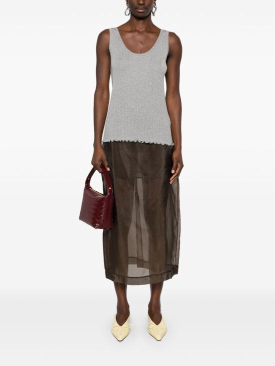 25SS 펜디 민소매 티셔츠 FS9720 GREY - FENDI