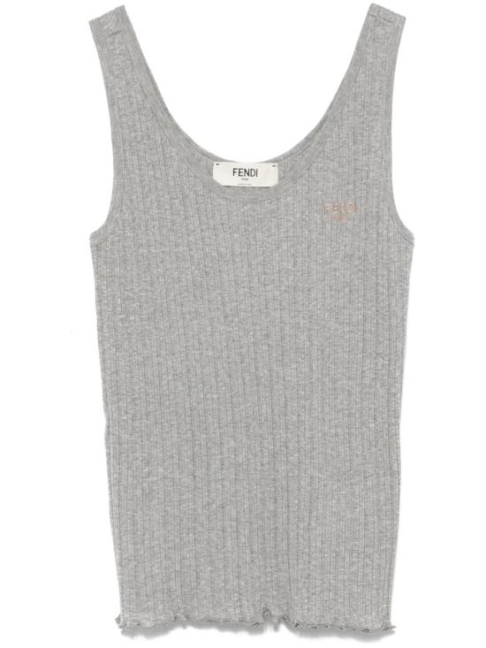 25SS 펜디 민소매 티셔츠 FS9720 GREY