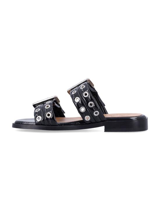 25SS 가니 뮬/슬리퍼 S26644926 099 Nero - GANNI