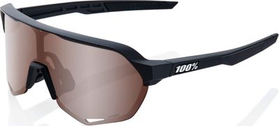 25SS 100퍼센트 선글라스 6000600002 SOFT TACT BLACK HIPER CRIMSON SILVER MIRROR LENS DOM