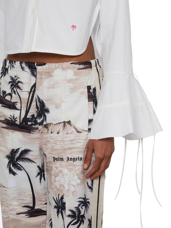  팜앤젤스 블라우스 FPWGF003S23FAB0010110 White - PALM ANGELS