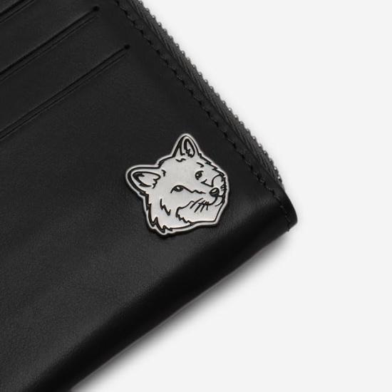 25SS 메종키츠네 명함지갑 MM05342LC0043 DARK BROWN - MAISON KITSUNE