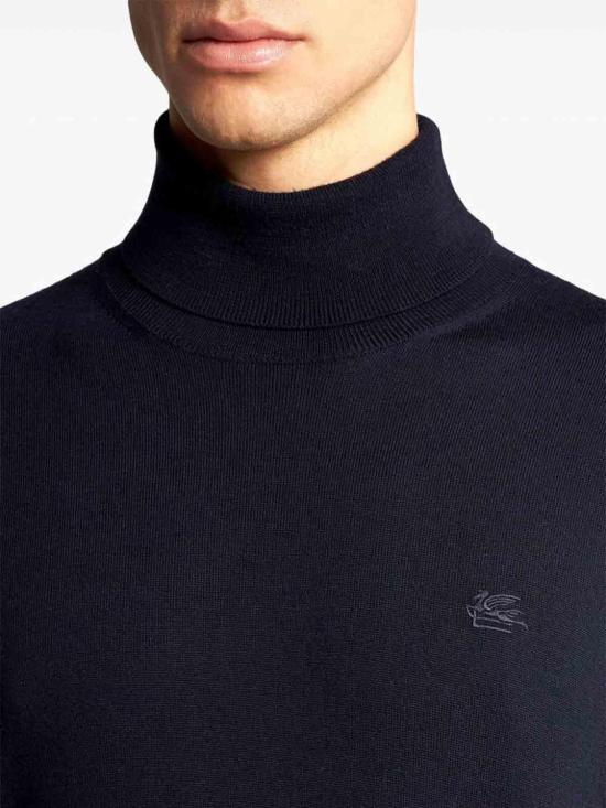  에트로 터틀넥 MRKF0067AL257B0665 Dark Blue - ETRO
