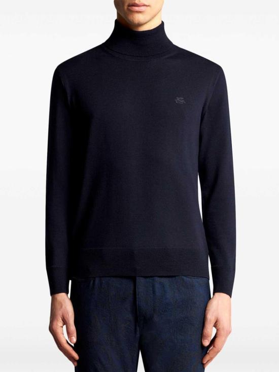  에트로 터틀넥 MRKF0067AL257B0665 Dark Blue - ETRO