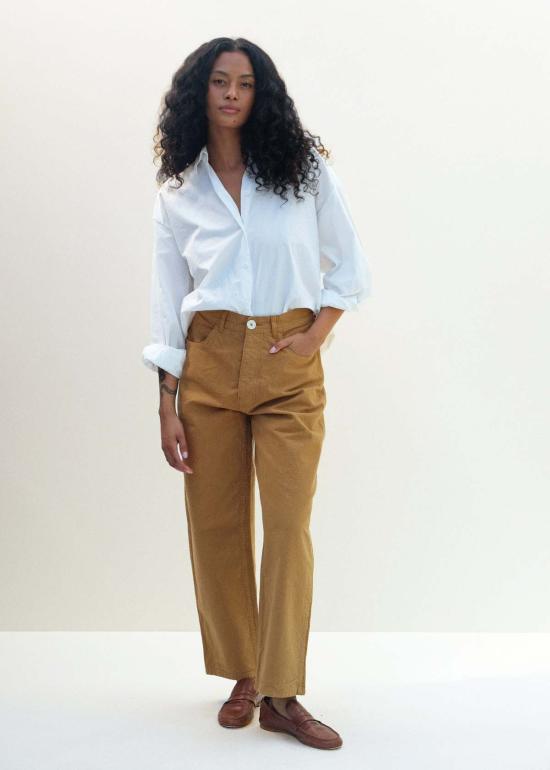  Jesse Kamm 탑 제시 캠 앨버타 셔츠 솔트 - OTHER BRANDS