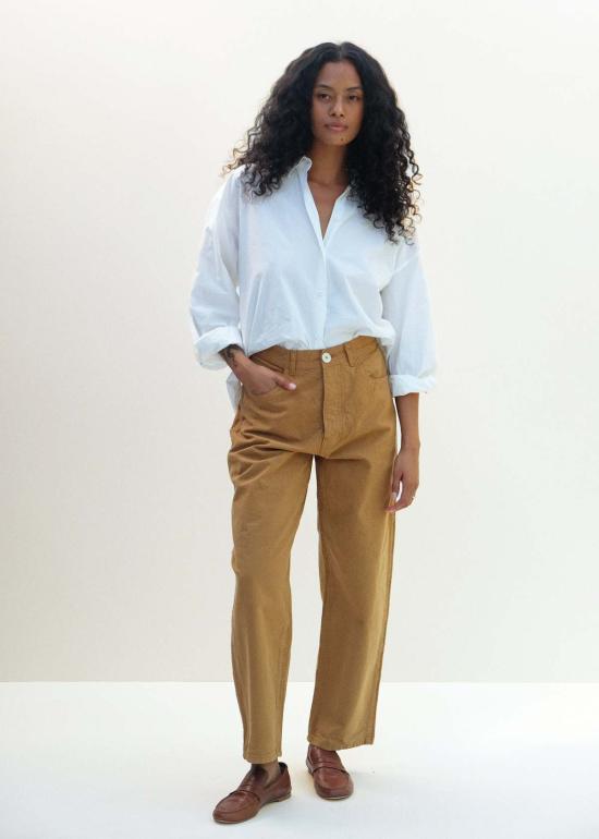  Jesse Kamm 탑 제시 캠 앨버타 셔츠 솔트 - OTHER BRANDS