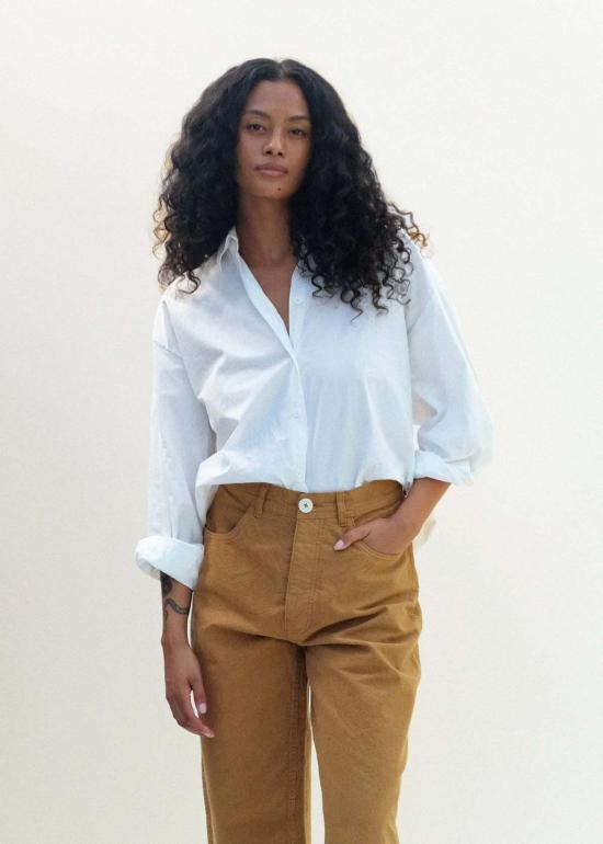  Jesse Kamm 탑 제시 캠 앨버타 셔츠 솔트 - OTHER BRANDS