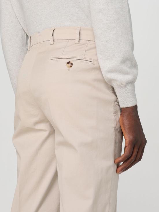 25FW 브루넬로 쿠치넬리 스트레이트 팬츠 M289LI1770 C6008 Sand - BRUNELLO CUCINELLI