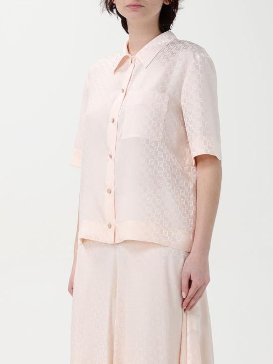 25FW 펜디 셔츠 FS8254AUQG F1RX0 Peach - FENDI