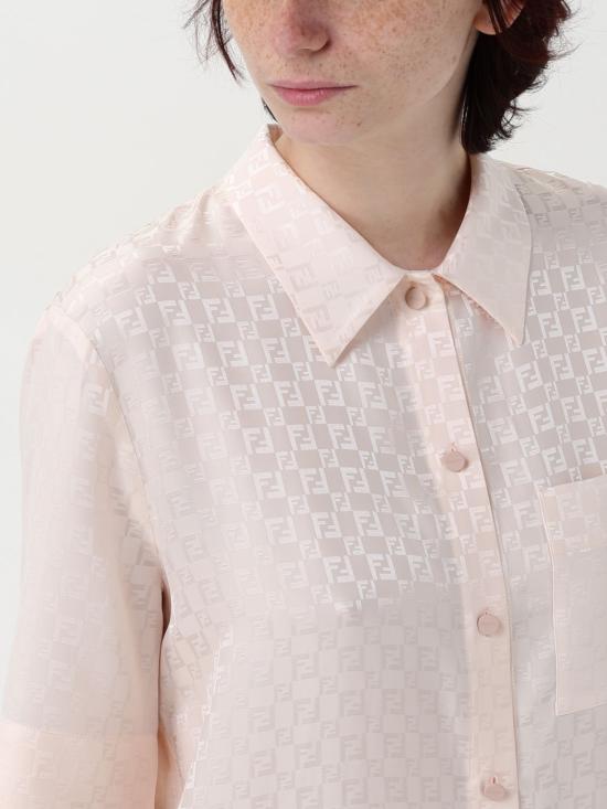 25FW 펜디 셔츠 FS8254AUQG F1RX0 Peach - FENDI