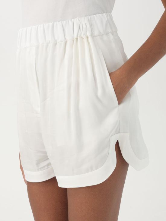 25FW 핑코 숏팬츠 104812A2FA Z05 White - PINKO