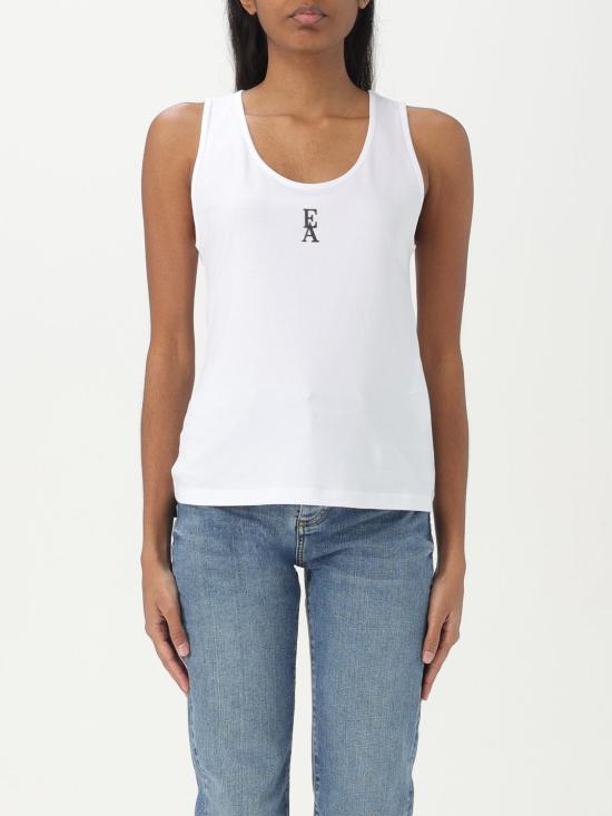 25SS 엠포리오 아르마니 민소매 티셔츠 EW001519AF12571 U0002 White