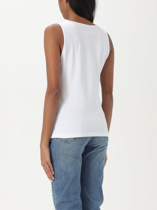 25SS 엠포리오 아르마니 민소매 티셔츠 EW001519AF12571 U0002 White - EMPORIO ARMANI