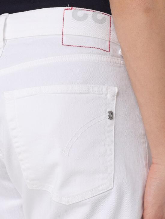 25FW 돈답 스트레이트 팬츠 UP576BS0030UPTD 000 White - DONDUP