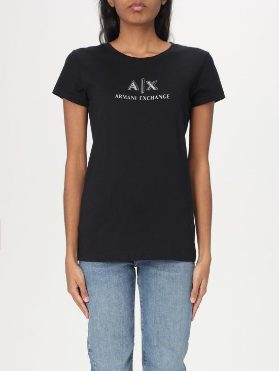 25FW 알마니 반팔 티셔츠 XW000386AF10354 UC001 Black