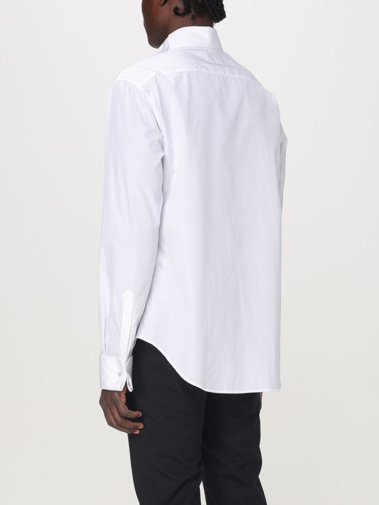 25FW 엠포리오 아르마니 긴팔 셔츠 EM000190TE10247 U0002 White - EMPORIO ARMANI