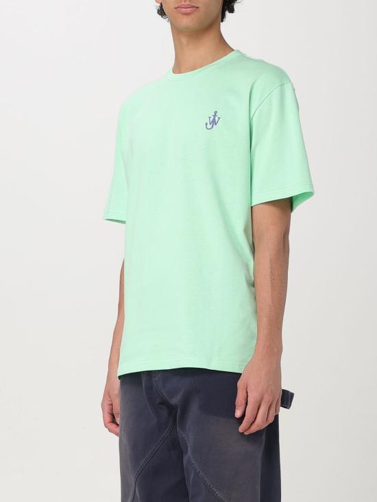 25FW JW앤더슨 반팔 티셔츠 JT0257PG1510 520 Mint - JW ANDERSON