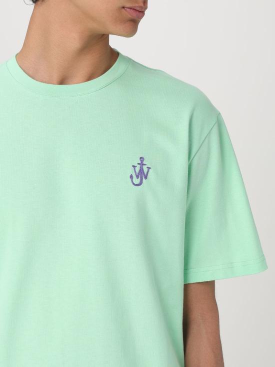 25FW JW앤더슨 반팔 티셔츠 JT0257PG1510 520 Mint - JW ANDERSON