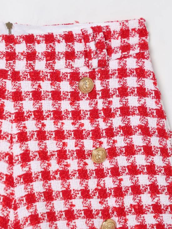 25FW [키즈] 발망 쇼츠/버뮤다 BW6A69E0203 100RO White - BALMAIN