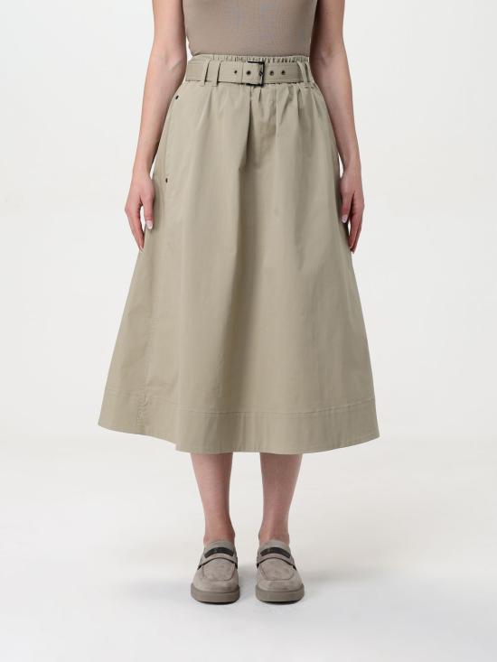 25SS 브루넬로 쿠치넬리 스커트 ML138G3753 C2874 Green