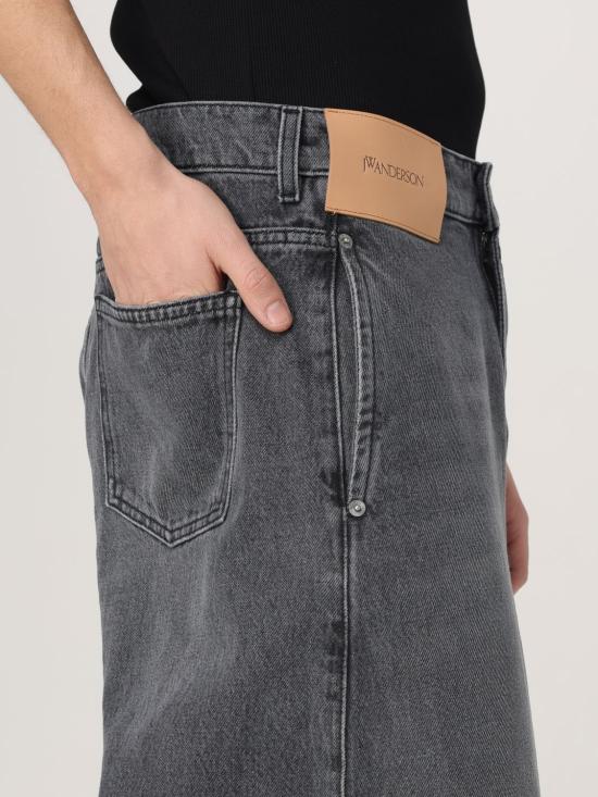 25FW JW앤더슨 데님 팬츠 DT0110PG1745 929 Black - JW ANDERSON