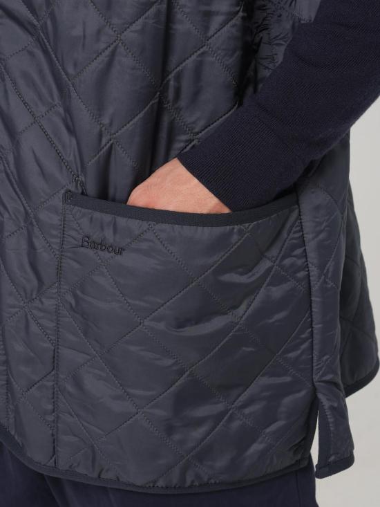 25FW 바버 폴라퀼트 지퍼인 라이너 MLI0002 NY91 Blue - BARBOUR