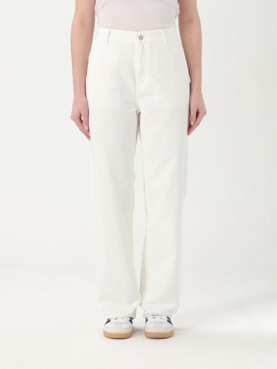 25FW 칼하트 WIP 데님 팬츠 I032966 D602 White