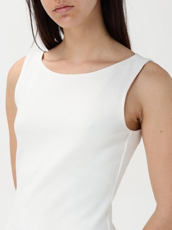 25SS 엠포리오 아르마니 롱 원피스 EW000636AF12364 U0006 White - EMPORIO ARMANI