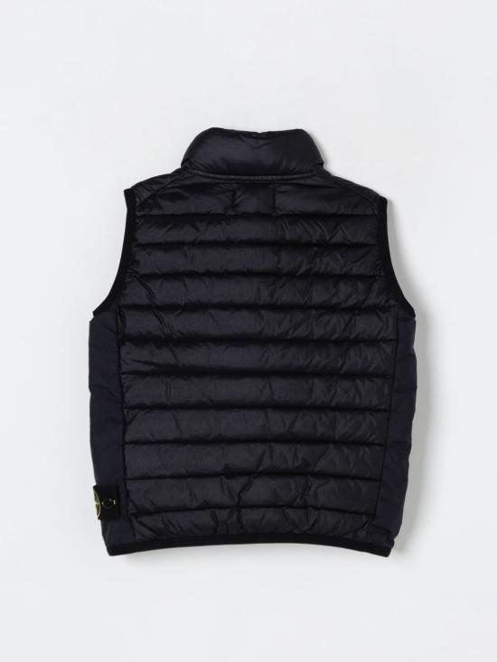 25FW [키즈] 스톤 아일랜드 베스트 G100002S0024 V0020 Blue - STONE ISLAND