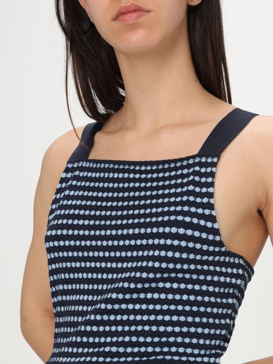 25SS 엠포리오 아르마니 민소매 티셔츠 EW000666AF12420 FB057 Blue - EMPORIO ARMANI