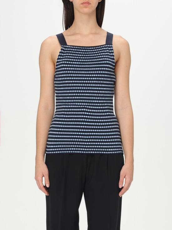 25SS 엠포리오 아르마니 민소매 티셔츠 EW000666AF12420 FB057 Blue